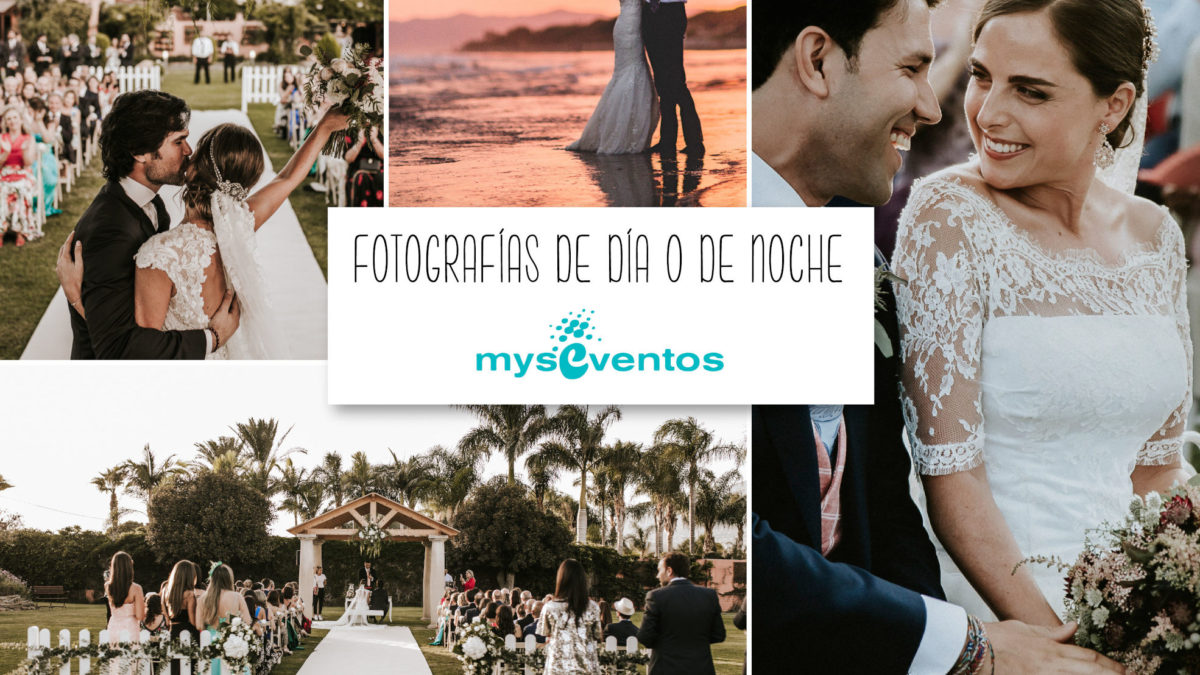 Fotografías de boda ¿de día o de noche? Los mejores profesionales responden