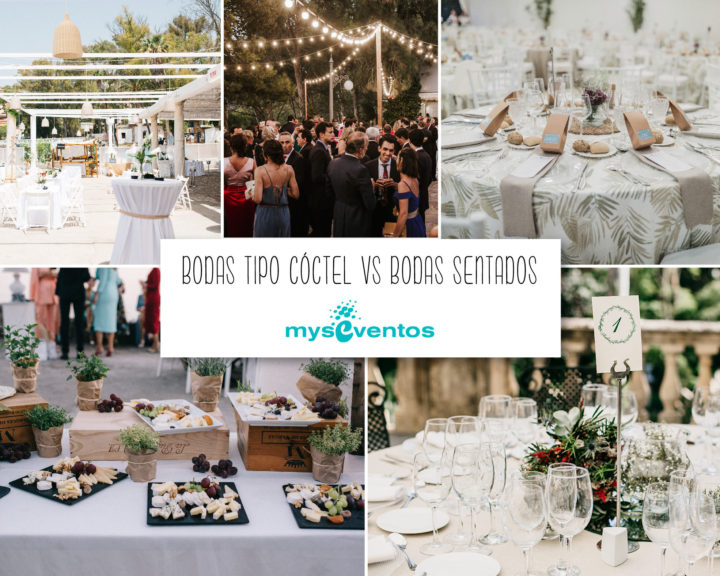 Bodas tipo cóctel o bodas sentados